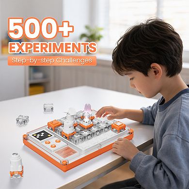 Contixo CB1 Kids Circuit Builder Kit, 500+ Experiments STEM Learning Set, Snap-Together Electronics