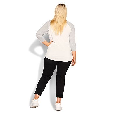 Avenue Women's Plus Size Societie Graphic Tee