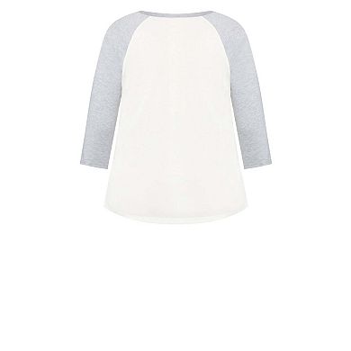 Avenue Women's Plus Size Societie Graphic Tee
