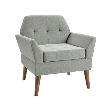 510 Design Newtin Mid-Century Modern Upholstered Arm Chair
