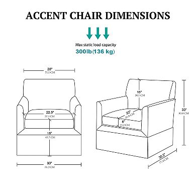510 Design Paula Upholstered Accent Arm Chair