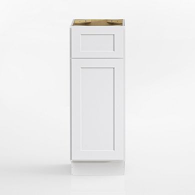 Kitchen Base Cabinets with 1-Drawer and Adjustable Shelf