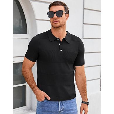 Mens Short Sleeve Casual Comfortable Pullover Shirt