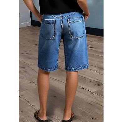 Women's Stretchy High Waist Denim Shorts