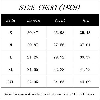 Women's Stretchy High Waist Denim Shorts