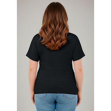 Avenue Women's Plus Size Audrey Twist Knot Top