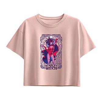 Girls 7-16 Marvel Scarlet Witch Boxy Tee