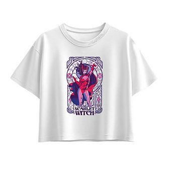 Girls 7-16 Marvel Scarlet Witch Boxy Tee