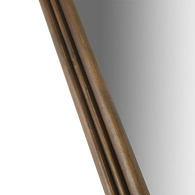 Madison Park Marbella Scalloped Wood Wall Mirror