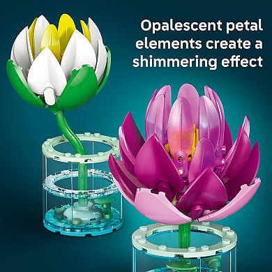 LEGO Botanicals Water Lilies 11511 Building Kit (259 Pieces)