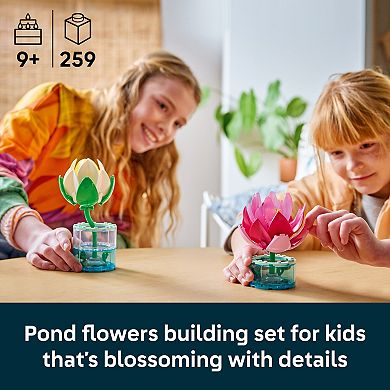 LEGO Botanicals Water Lilies 11511 Building Kit (259 Pieces)