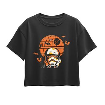 Girls 7-16 Star Wars Storm Trooper Boxy Tee