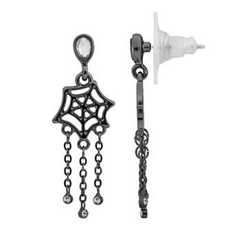 LC Lauren Conrad Web Drop Earrings