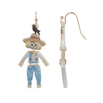 LC Lauren Conrad Scarecrow Drop Earrings