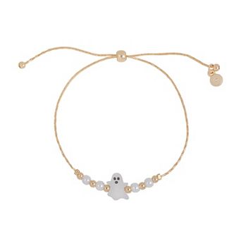 LC Lauren Conrad Ghost Pull Tie Bracelet