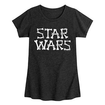 Girls 7-16 Star Wars Bones Logo Graphic Tee
