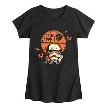Girls 7-16 Star Wars Storm Trooper Halloween Graphic Tee