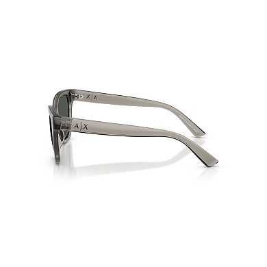 Armani Exchange Cat Eye Dark Grey Sunglasses