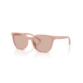 Armani Exchange Cat Eye Light Brown Sunglasses