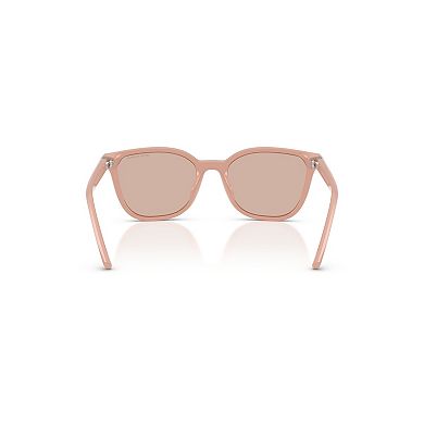 Armani Exchange Cat Eye Light Brown Sunglasses