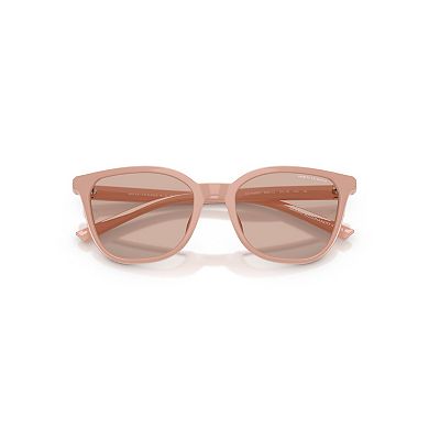 Armani Exchange Cat Eye Light Brown Sunglasses