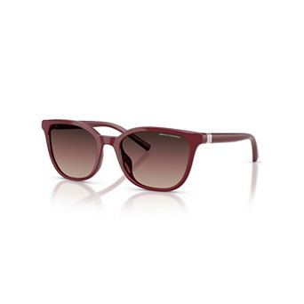 Armani Exchange Cat Eye Bordeaux Sunglasses