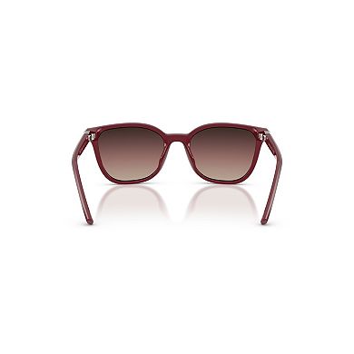 Armani Exchange Cat Eye Bordeaux Sunglasses