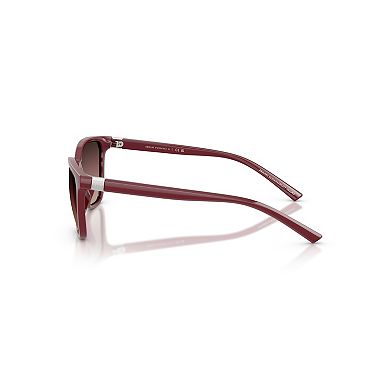 Armani Exchange Cat Eye Bordeaux Sunglasses