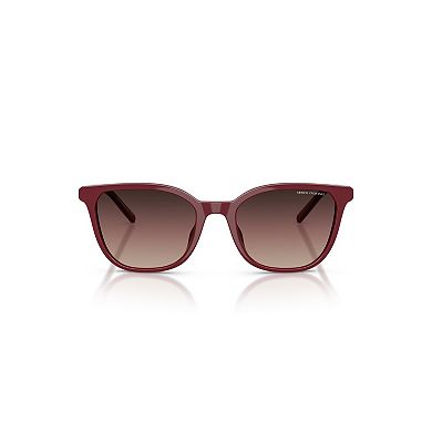 Armani Exchange Cat Eye Bordeaux Sunglasses