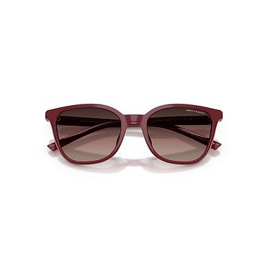 Armani Exchange Cat Eye Bordeaux Sunglasses