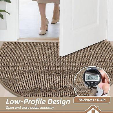 Dirt Trapper Non Slip Washable Door Mat Absorbent Low Profile Entryway Rug