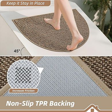 Dirt Trapper Non Slip Washable Door Mat Absorbent Low Profile Entryway Rug