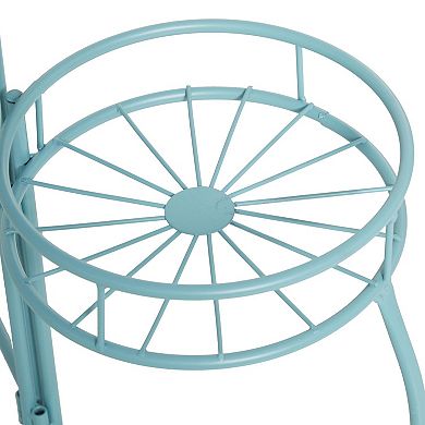 Stella & Eve Metal Indoor / Outdoor 3-Tier Plant Stand