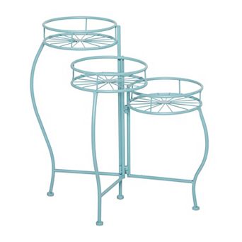 Stella & Eve Metal Indoor / Outdoor 3 tier Plant Stand