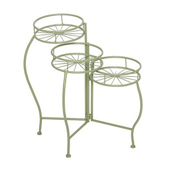 Stella & Eve Metal Indoor / Outdoor 3 tier Plant Stand