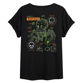 Juniors' Disney / Pixar's Toy Story Babyhead Oversized Tee
