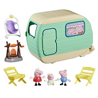 Peppa Pig Three Little Piggies Caravan Playset by Hasbro