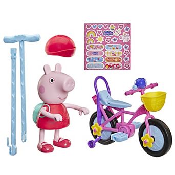 Peppa Pig Ready, Pedal, Go Peppa Interactive Bike Playset by Hasbro