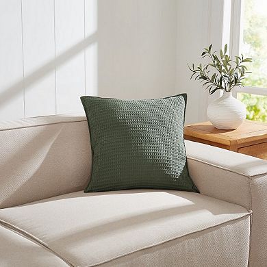 Cannon Heritage Cotton Waffle Decorative Pillow