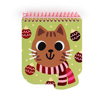 Pulsar Foil Cat Die-Cut Novelty Journal