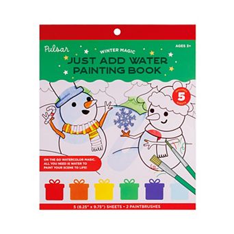 Pulsar Winter Magic Just Add Water Painting Book