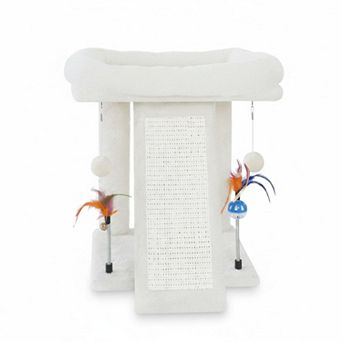 Nicate Cat Tree Tower Activity Centre Climbing Board Playful Balls Multifunctional Cozy Platform