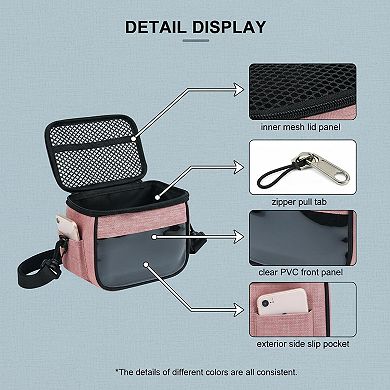 Petsfit Small Pet Carrier Bag: Single Shoulder Breathable Detachable for Hamsters Sugar Gliders