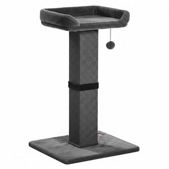 Nicate 32" Cat Scratcher Sisal Plush Perch Scratch Bed Removable Cover Indoor Cats