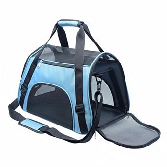 Petsfit Soft-sided Pet Carrier for Cats/Dogs Airline Approved Foldable Waterproof