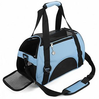Petsfit Soft-sided Pet Carrier for Cats/Dogs Airline Approved Foldable Waterproof