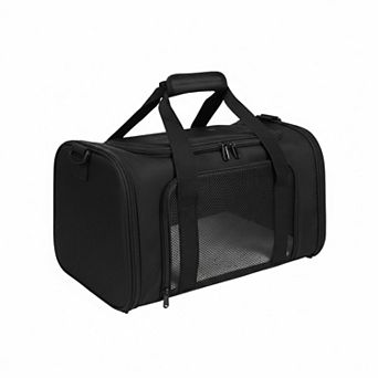 Petsfit Soft-sided Pet Carrier Airline Approved for Small Cats Dogs Under 15lbs