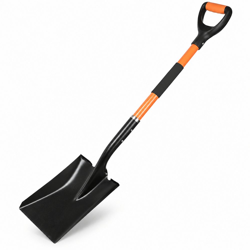 Heavy Duty Flat Transfer Shovel Garden Snow Construction Digging