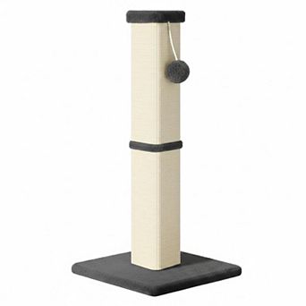 Nicate 32 Inch Tall Cat Scratcher 5 Diameter Posts Ball Scratcher Medium Large Cats