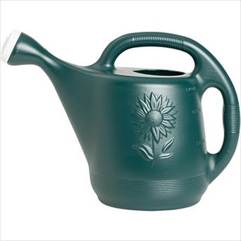 Hunter Green Watering Can 2 Gallon, Large Capacity for Outdoor Garden